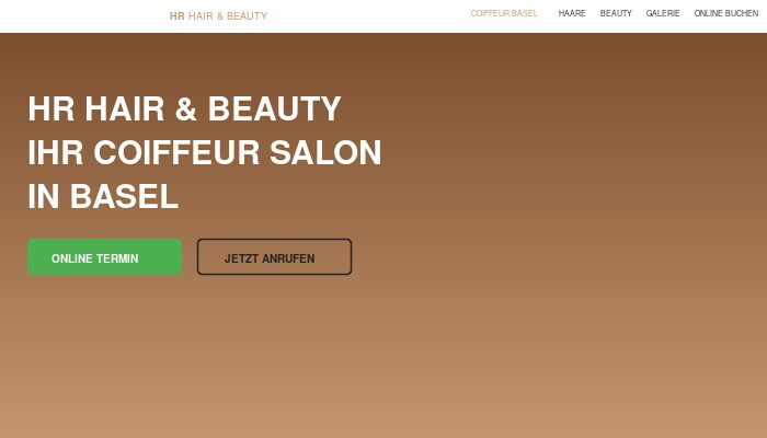 HR Hair & Beauty - Coiffeur Basel