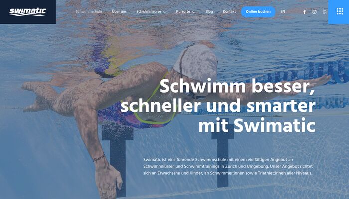 Swimatic.ch - Schwimmkurse Zuerich